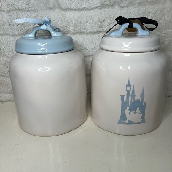 Rae Dunn Disney Bibbidi Bobbidi Boo & A Dream Come True Cinderella Canister - Picture 3 of 4